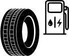 Fuel efficiency pictogram